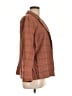 J.Jill Plaid Brown Blazer Size Lg Petite - photo 4
