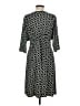 Max Studio Print Black Casual Dress Size M - photo 2