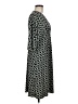 Max Studio Print Black Casual Dress Size M - photo 4