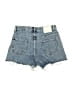 Zara Blue Denim Shorts Size 8 - photo 2