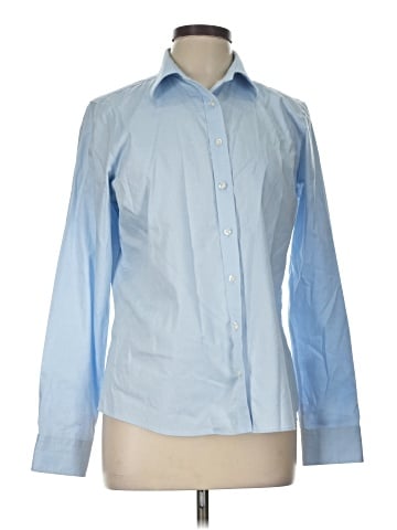 Lands' End Long Sleeve Button-Down Shirt (view 1)