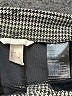 H&M Houndstooth Gray Casual Skirt Size 0 - photo 4