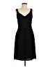 BCBGMAXAZRIA 100% Polyester Solid Black Cocktail Dress Size 6 - photo 1