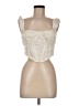 Emory Park 100% Polyester Ivory Sleeveless Top Size M - photo 1