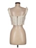 Emory Park 100% Polyester Ivory Sleeveless Top Size M - photo 2