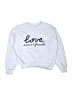 Zara White Sweatshirt Size 9 - 10 - photo 1