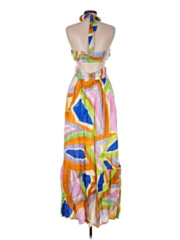 Self Contrast Casual Dress (view 2)