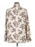 Carolina Belle Floral Ivory Long Sleeve Blouse Size XL - photo 2