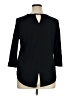 Max Studio Black 3/4 Sleeve Top Size XL - photo 2