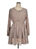 Arula 100% Polyester Animal Print Tan Casual Dress Size XL - photo 1