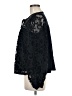 INC International Concepts 100% Polyester Black Long Sleeve Blouse Size M - photo 5