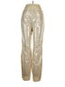 Unbranded 100% Polyester Metallic Gold Casual Pants Size XL - photo 1