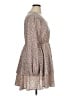 Arula 100% Polyester Animal Print Tan Casual Dress Size XL - photo 4