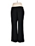 Nine West 100% Polyester Solid Black Dress Pants Size 12 - photo 2