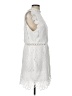 Shein 100% Polyester White Cocktail Dress Size 12 - photo 4
