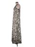 Socialite Animal Print Silver Casual Dress Size M - photo 5