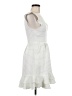 Maeve Stripes White Casual Dress Size 6 - photo 4
