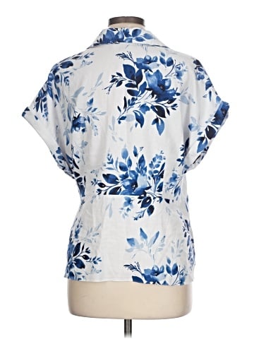 Ellen Tracy Short Sleeve Blouse (view 2)