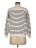 Ann Taylor LOFT Stripes Ivory Pullover Sweater Size M - photo 2