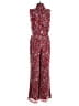 Ali & Jay 100% Polyester Paisley Red Jumpsuit Size XS - photo 2