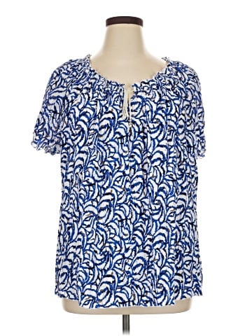 Croft & Barrow Short Sleeve Blouse (view 1)