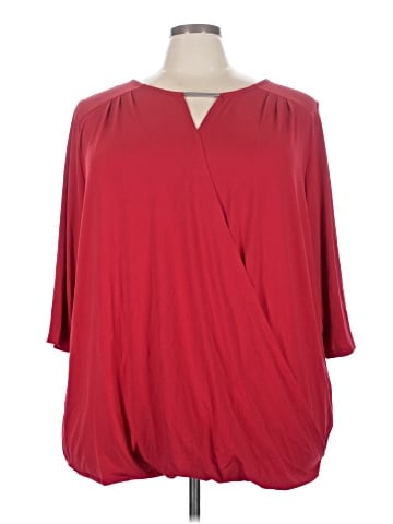 Catherines 3/4 Sleeve Blouse (view 1)