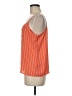 W5 100% Polyester Orange Sleeveless Blouse Size M - photo 5