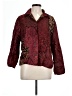Chico's Paisley Burgundy Jacket Size Lg (2) - photo 1