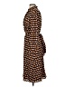 Boden 100% Polyester Print Brown Casual Dress Size 2 (petite) - photo 5