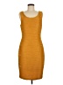 Cocomo Solid Orange Cocktail Dress Size M - photo 1