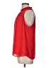Daniel Rainn Red Sleeveless Blouse Size L - photo 5