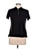 Nike 100% Polyester Black Short Sleeve Turtleneck Size L - photo 1