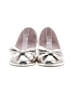 Kelly & Katie Metallic Silver Flats Size 5 - photo 2