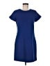 J.Crew 100% Wool Solid Blue Casual Dress Size 6 - photo 1