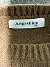 Angashion Chevron-herringbone Brown Pullover Sweater Size XL - photo 7