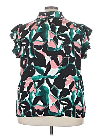 Nine West Short Sleeve Blouse (view 2)