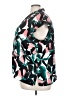 Nine West 100% Polyester Print Teal Short Sleeve Blouse Size 3X - photo 5