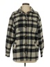 American Eagle Outfitters Plaid Gray Coat Size XXS - photo 1