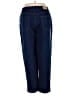 L.L.Bean 100% Cotton Solid Blue Jeans Size 18 - photo 2