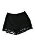 Shein 100% Polyester Black Shorts Size L - photo 2