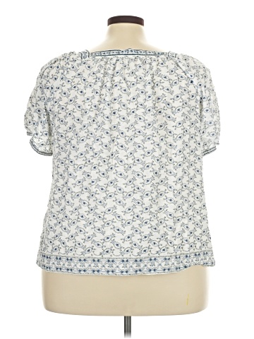 Max Studio Short Sleeve Blouse (view 2)