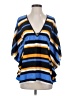 MICHAEL Michael Kors 100% Polyester Blue Sleeveless Blouse Size S - photo 1