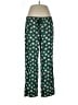 Old Navy 100% Cotton Print Green Casual Pants Size L - photo 1