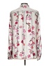 Etcetera Floral Ivory Long Sleeve Blouse Size 10 - photo 2