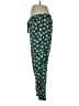 Old Navy 100% Cotton Print Green Casual Pants Size L - photo 5
