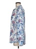 Kut from the Kloth 100% Polyester Paisley Blue Long Sleeve Blouse Size M - photo 5