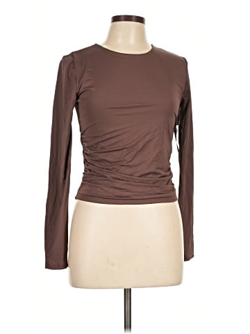 Pink Rose Long Sleeve T-Shirt (view 1)