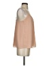 Naked Zebra 100% Polyester Tan Sleeveless Blouse Size S - photo 4