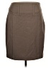 Express Solid Brown Formal Skirt Size 10 - photo 1