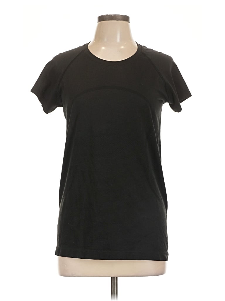 Pre-owned Lululemon Athletica Active T-shirt In Black